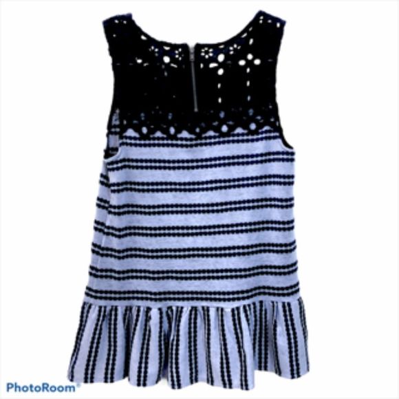 Free People Sleeveless Top with Ruffled Bottom - Picture 5 of 5